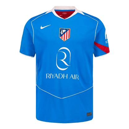 Atletico Madrid Mens Third Away Soccer Jersey 2025/26 Blue