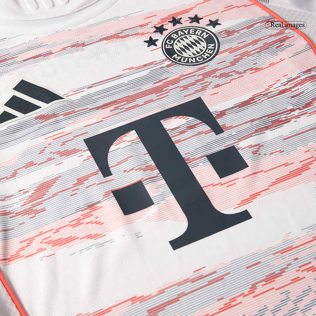 MÜLLER Special #25 Bayern Munich Mens Away Soccer Jersey 2025/26 White - Player Version