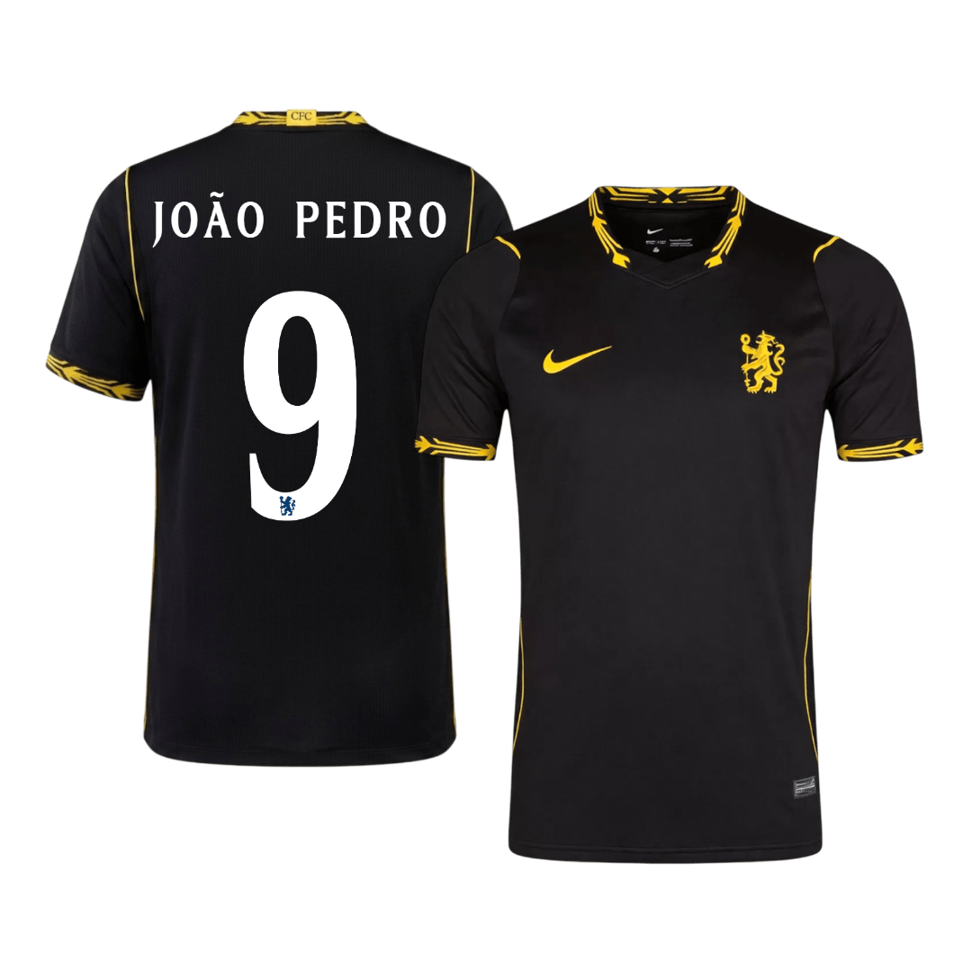 Chelsea Away Soccer Jersey 2026/27 – JOÃO PEDRO #9 – UCL