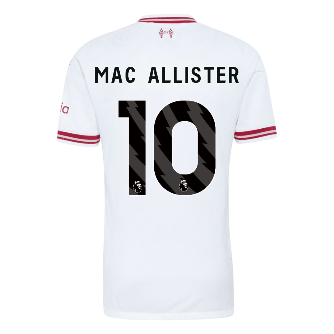 Liverpool Away Soccer Jersey 2026/27 – MAC ALLISTER #10 (Player Version)