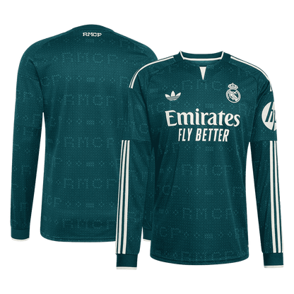 Real Madrid Away Long Sleeve Soccer Jersey 2026/27