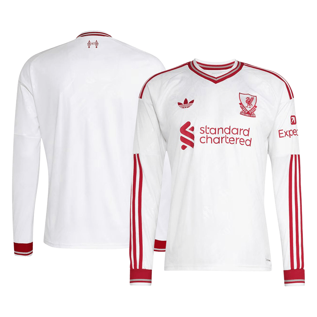 Liverpool Away Long Sleeve Soccer Jersey 2026/27