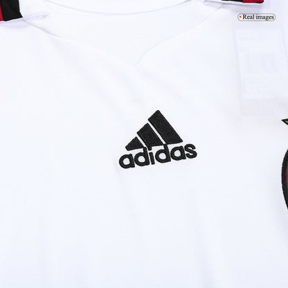 Retro AC Milan Mens Away Soccer Jersey 2009/10 White