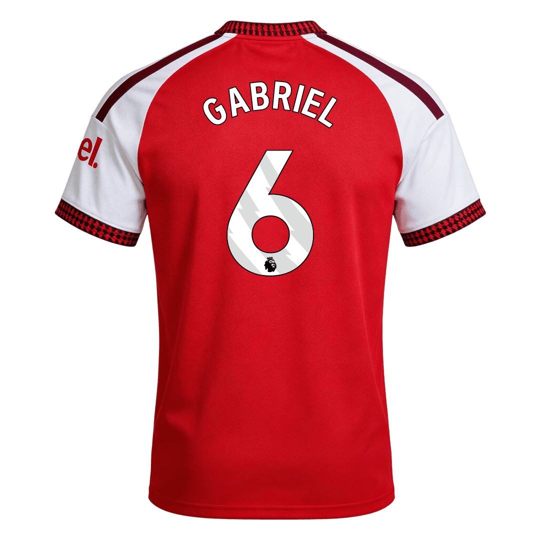 Arsenal Home Soccer Jersey 2026/27 – GABRIEL #6