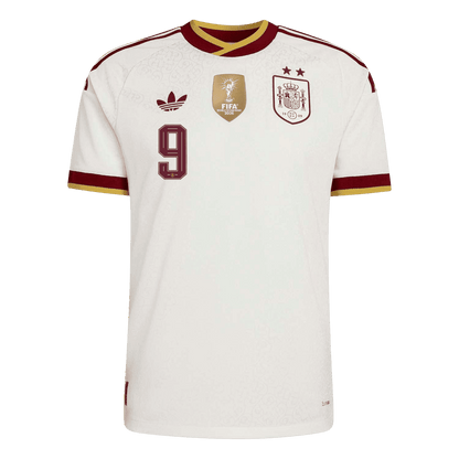 [Champion Edition] Spain Away Soccer Jersey World Cup 2026 – GAVI #9 (Player Version)