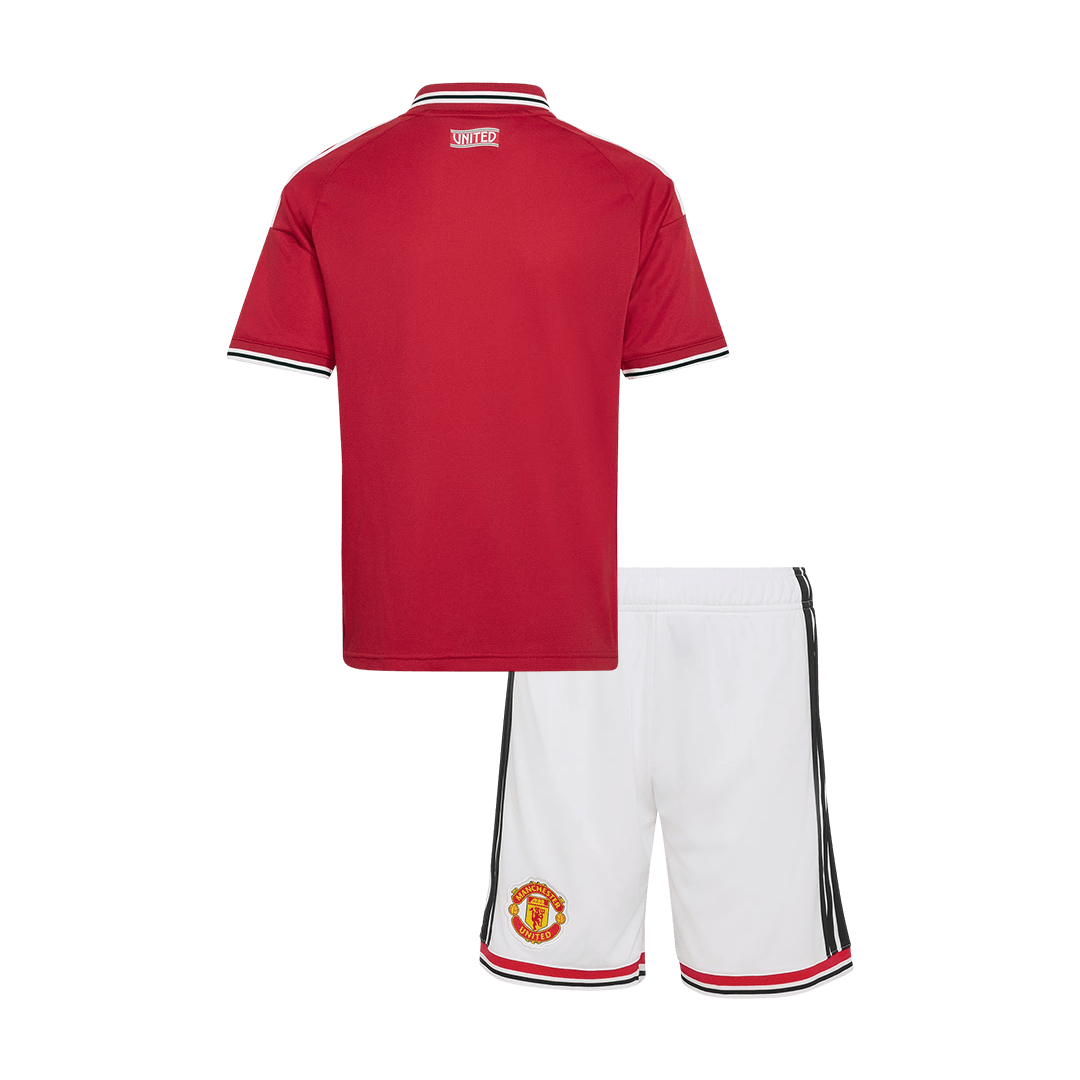 Manchester United Kids Home Soccer Kit 2026/27