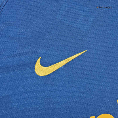 Retro A.INIESTA #8 Barcelona Mens Home Long Sleeve Soccer Jersey UCL Final UCL 2008/09 Red&Blue