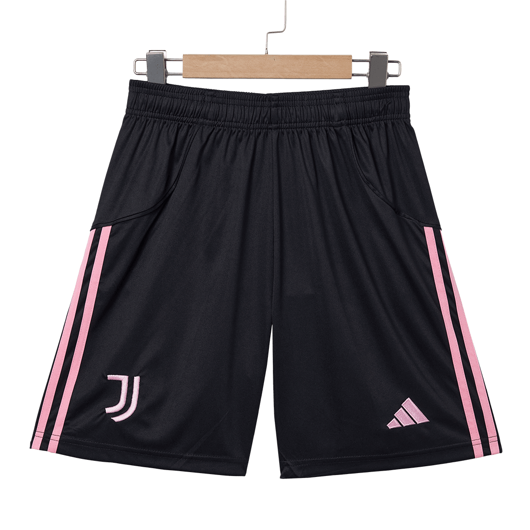 Juventus Mens Home Soccer Kit 2025/26 Black&White