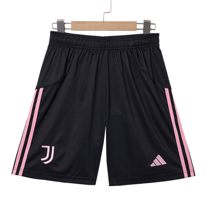 Juventus Mens Home Soccer Kit 2025/26 Black&White