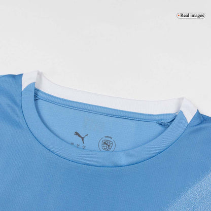 HAALAND #9 Manchester City Mens Home Soccer Jersey World Cup 2025/26 Blue [PREMIUM]