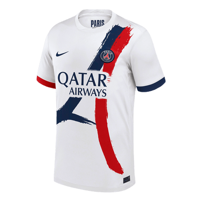 HAKIMI #2 PSG Mens Away Soccer Jersey 2025/26 White