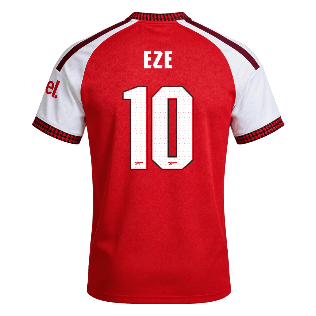 Arsenal Home Soccer Jersey 2026/27 – EZE #10 – UCL