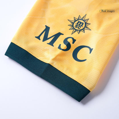 AC Milan Mens Third Away Soccer Jersey 2025/26 Yellow