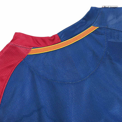 Retro Barcelona Mens Home Soccer Jersey UCL Final UCL 2008/09