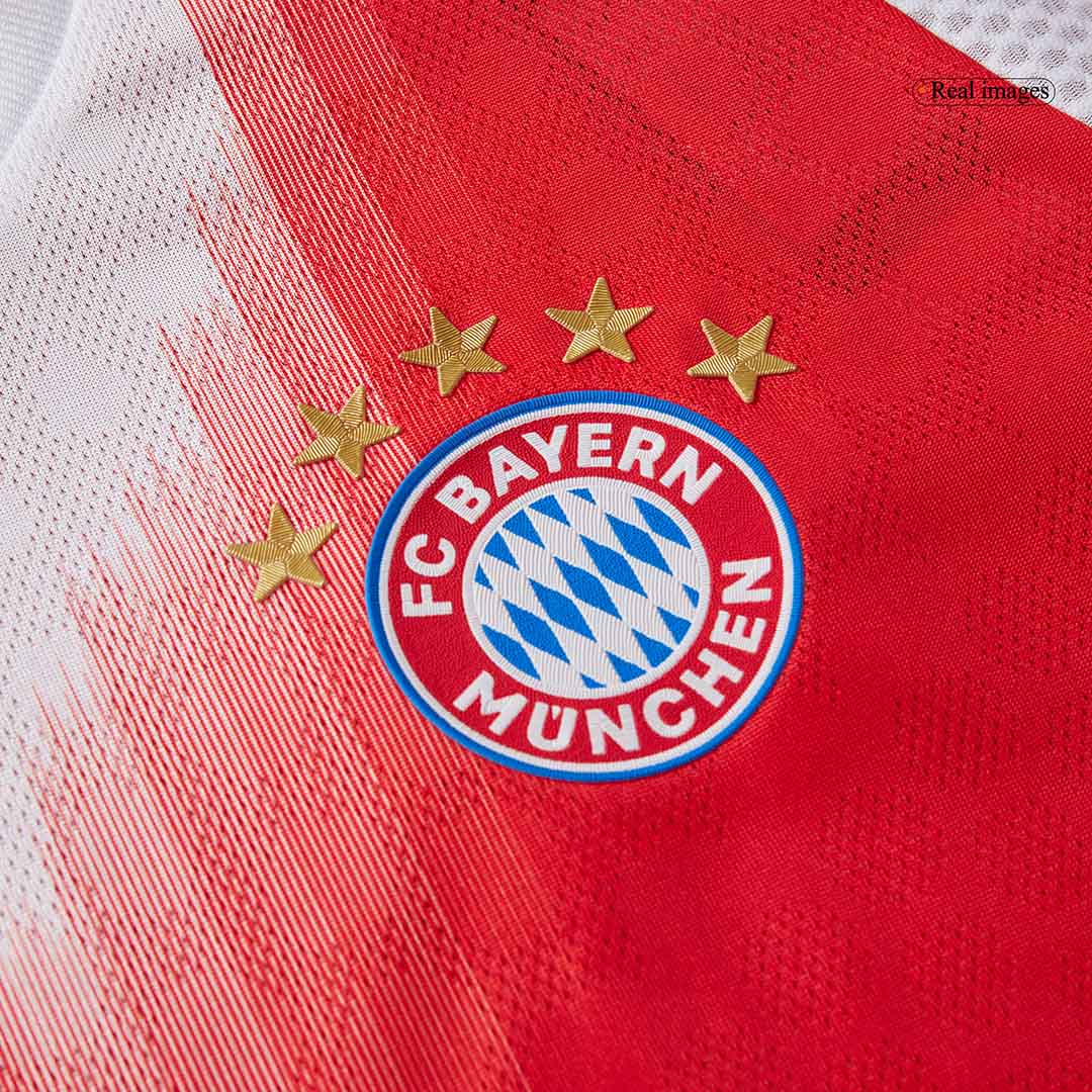 LUIS DÍAZ #14 Bayern Munich Mens Home Soccer Jersey 2025/26 Red - Player Version