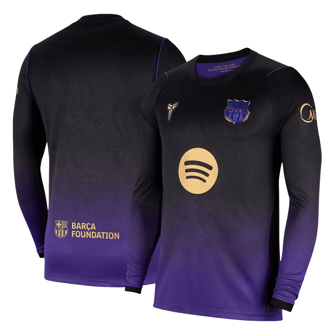 Barcelona Away Long Sleeve Soccer Jersey 2026/27