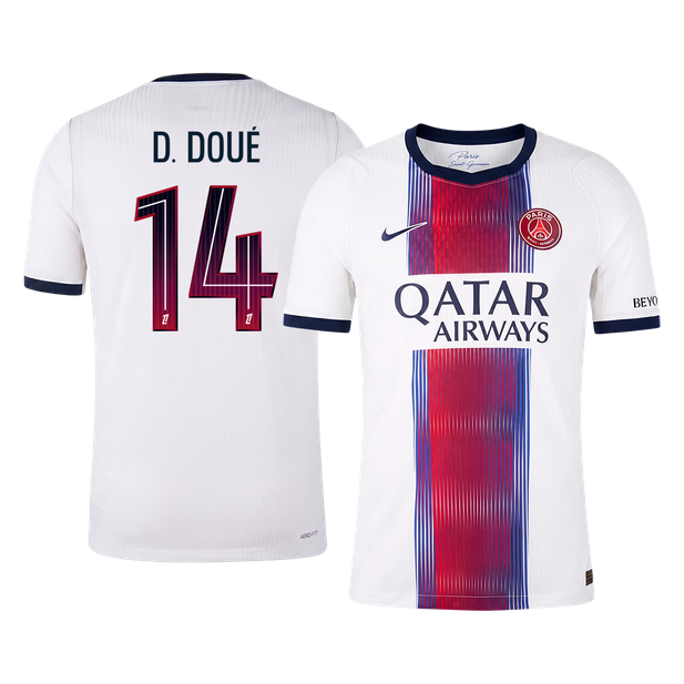 PSG Away Soccer Jersey 2026/27 – D. DOUÉ #14 (Player Version)