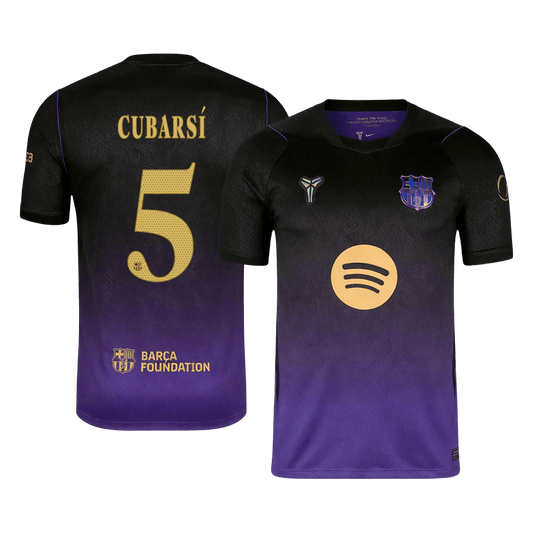 Barcelona Away Soccer Jersey 2026/27 – CUBARSÍ #5 – UCL