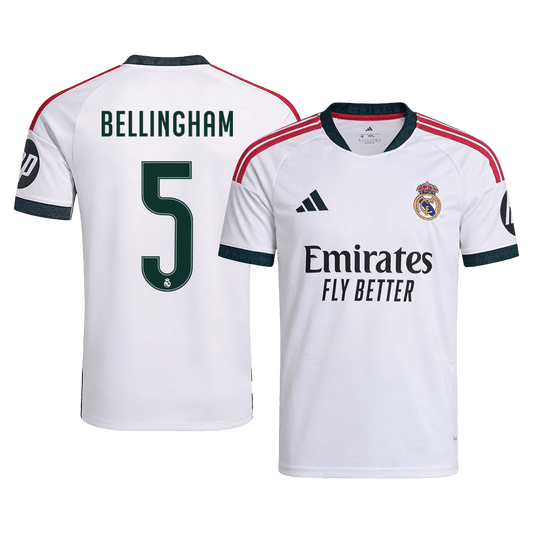 Real Madrid Home Soccer Jersey 2026/27 – BELLINGHAM #5