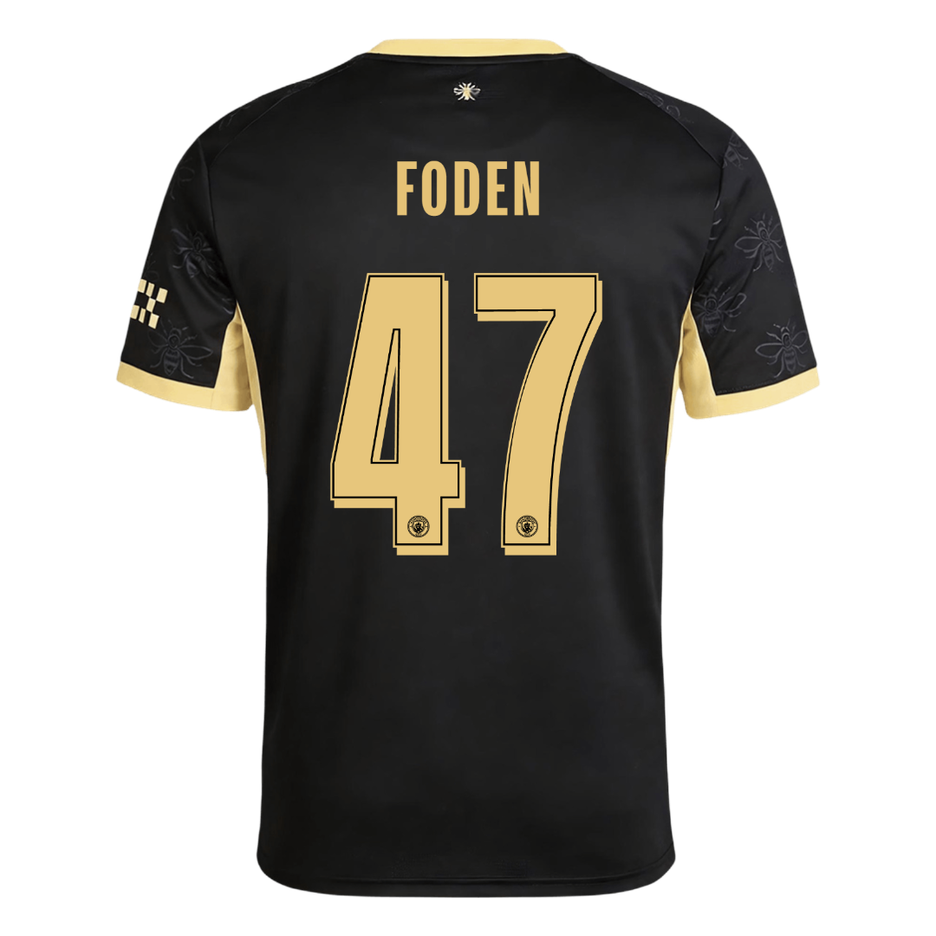 Manchester City Away Soccer Jersey 2026/27 – FODEN #47 – UCL