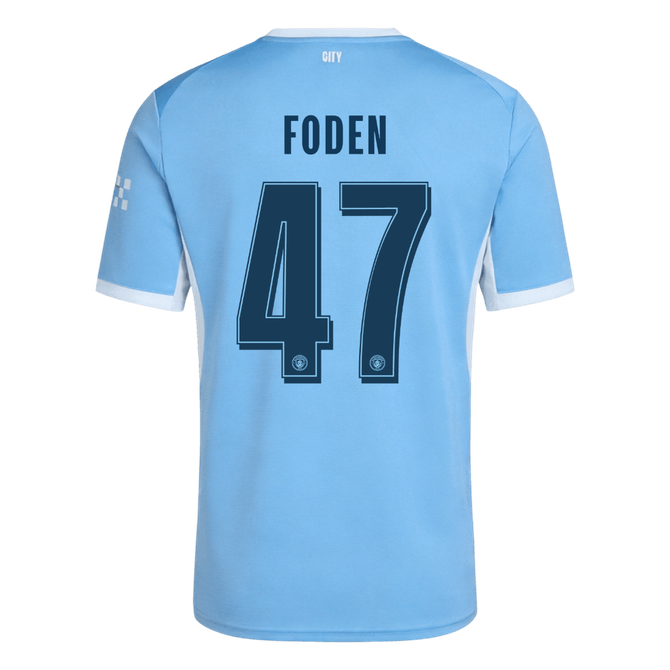 Manchester City Home Soccer Jersey 2026/27 – FODEN #47 – UCL