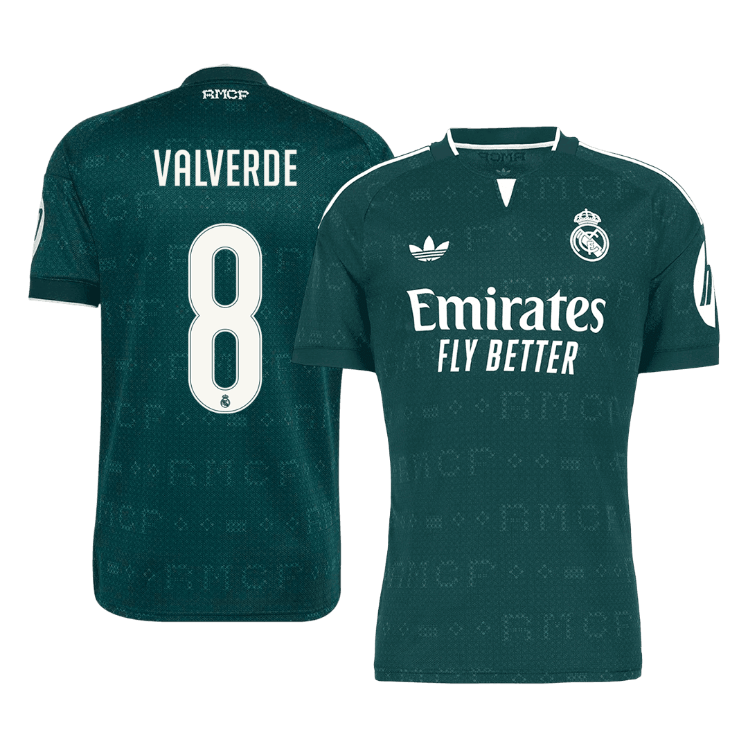 Real Madrid Away Soccer Jersey 2026/27 – VALVERDE #8