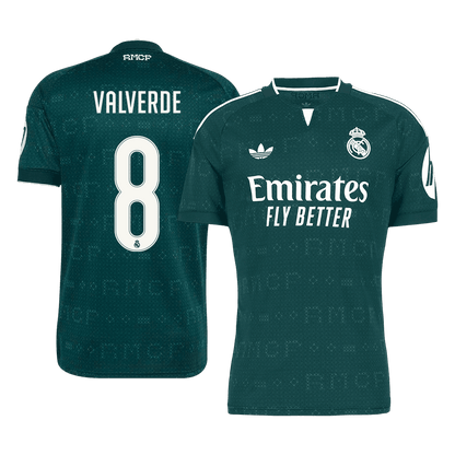 Real Madrid Away Soccer Jersey 2026/27 – VALVERDE #8