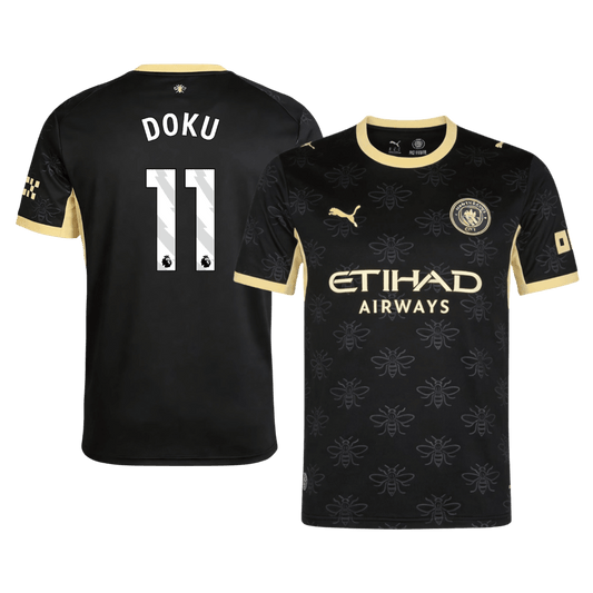 Manchester City Away Soccer Jersey 2026/27 – DOKU #11