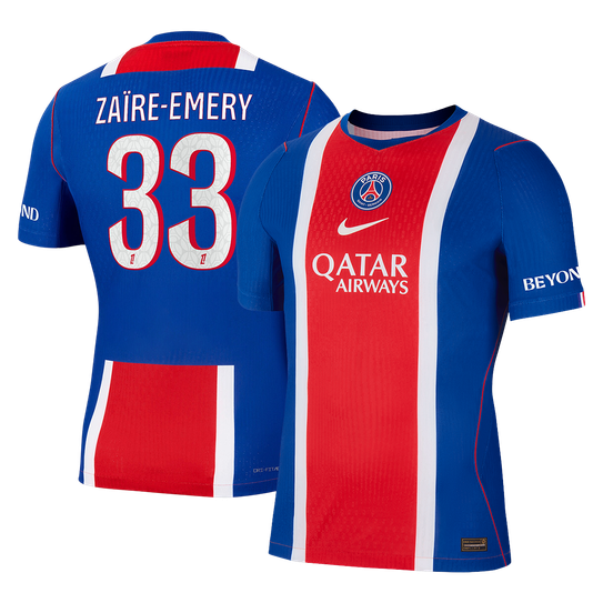 PSG Home Soccer Jersey 2026/27 – ZAÏRE-EMERY #33 (Player Version)