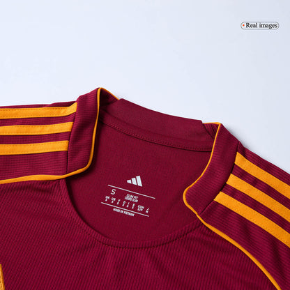 DYBALA #21 Roma Mens Home Soccer Jersey 2025/26 Red