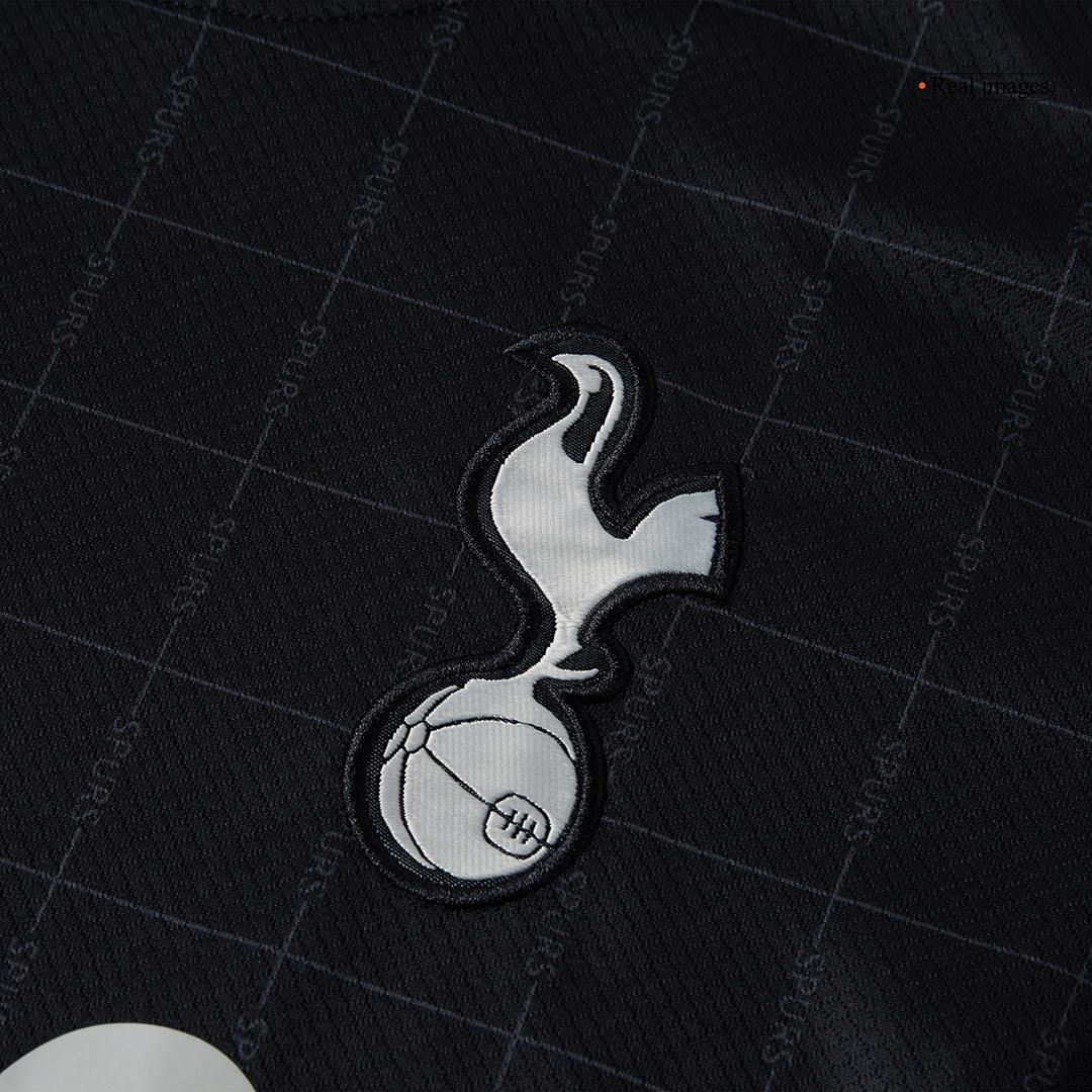 XAVI #7 Tottenham Hotspur Mens Away Soccer Jersey 2025/26 Black