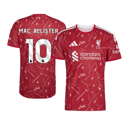 Liverpool Home Soccer Jersey 2026/27 – MAC ALLISTER #10 (Player Version)
