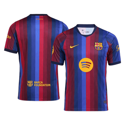 Barcelona Mens Home Soccer Jersey 2026/27 Blue&Garnet