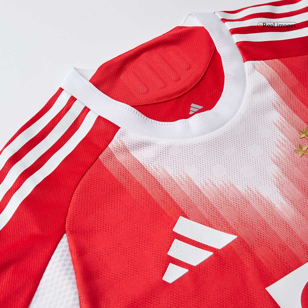 KANE #9 Bayern Munich Mens Home Soccer Jersey 2025/26 Red - Player Version