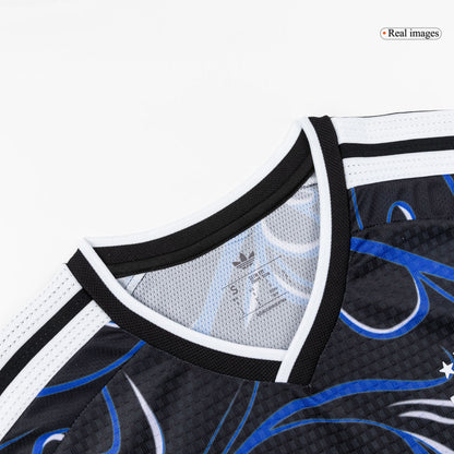 Argentina Mens Away Soccer Jersey World Cup 2026 Black - Player Version