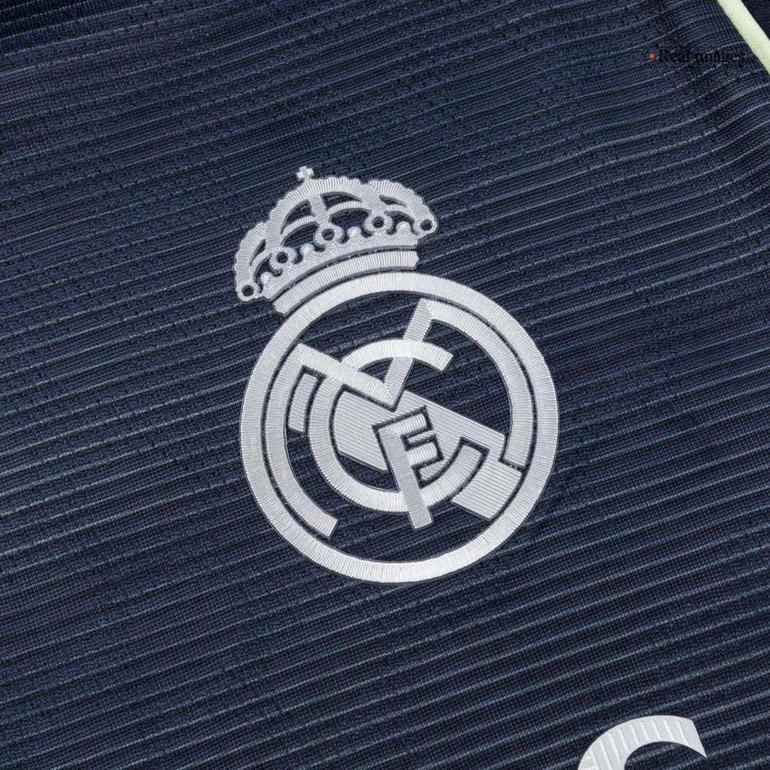 HUIJSEN #24 Real Madrid Mens Away Soccer Jersey 2025/26 Navy - Player Version [PREMIUM]