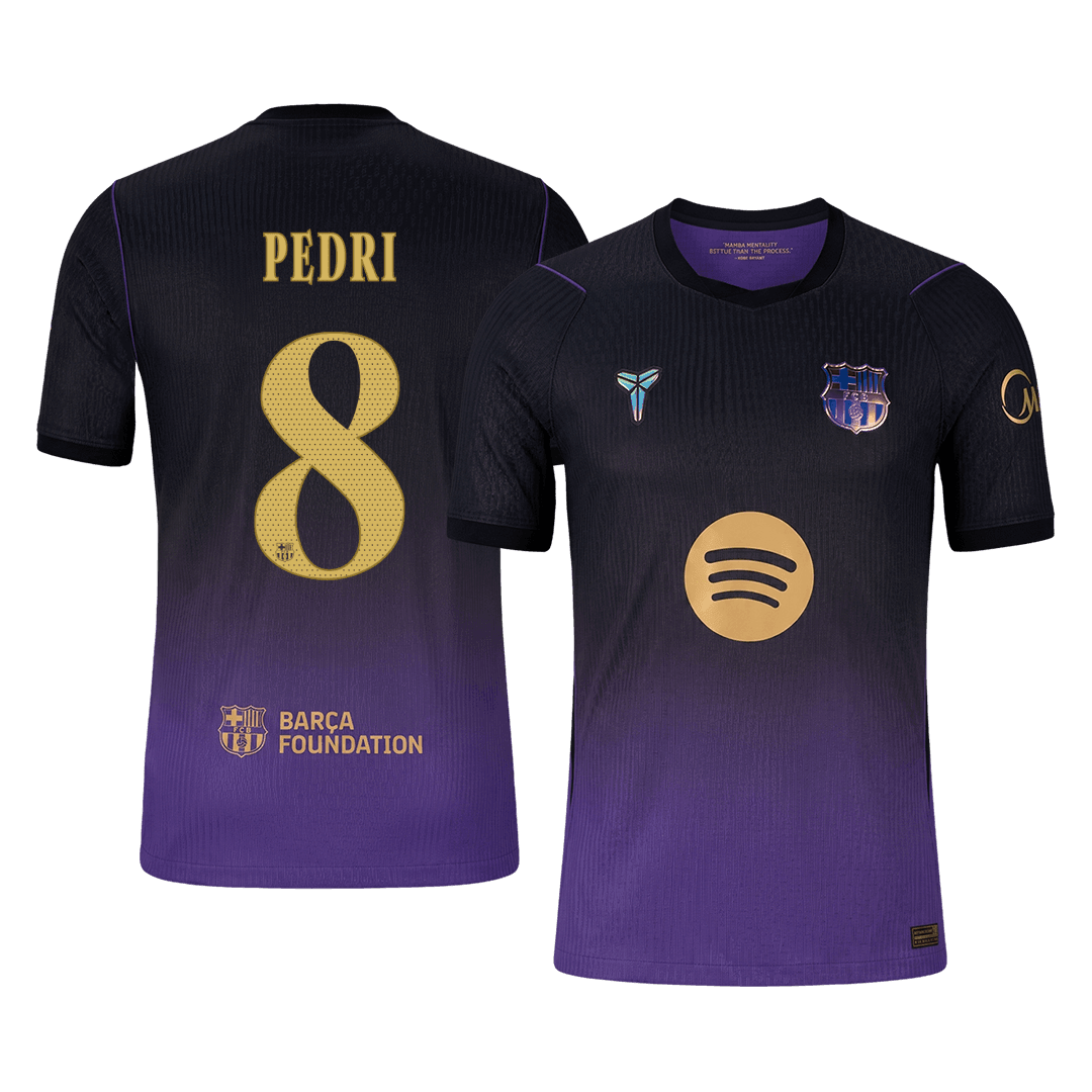 Barcelona Away Soccer Jersey 2026/27 – PEDRI #8 – UCL (Player Version)