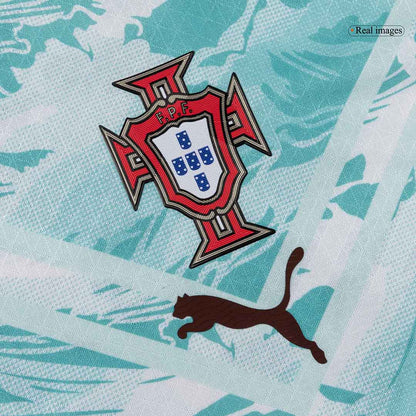 RÚBEN DIAS #4 Portugal Mens Away Soccer Jersey World Cup 2026 White&Green - Player Version