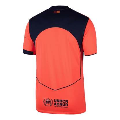 Barcelona Mens Third Away Soccer Full Set 2025/26 Orange