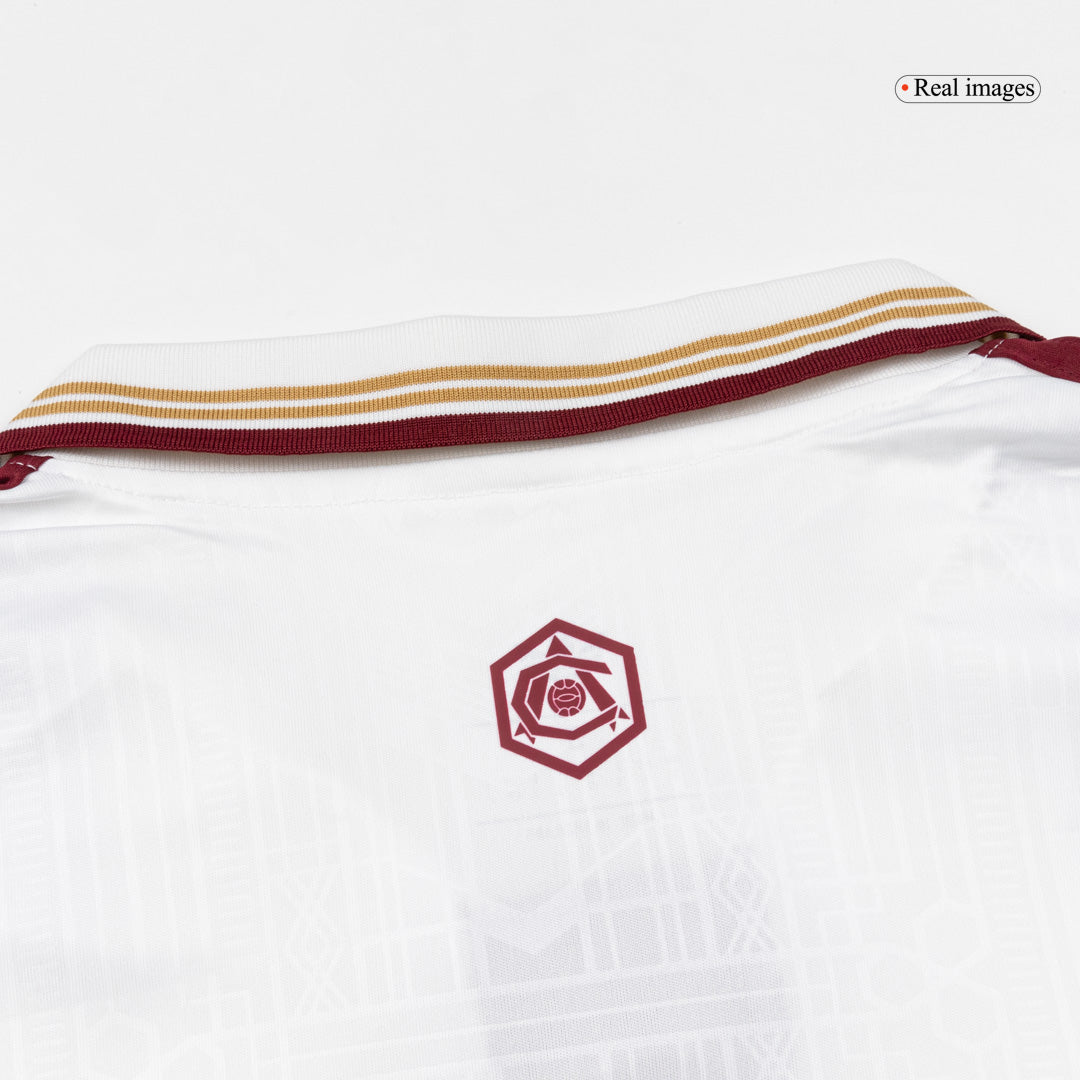 Arsenal Mens Third Away Soccer Jersey 2025/26 White