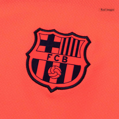GAVI #6 Barcelona Mens Third Away Soccer Jersey UCL 2025/26 Orange