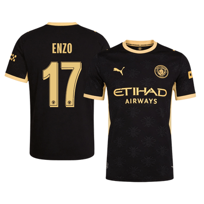 Manchester City Away Soccer Jersey 2026/27 – ENZO #17 – UCL (Player Version)