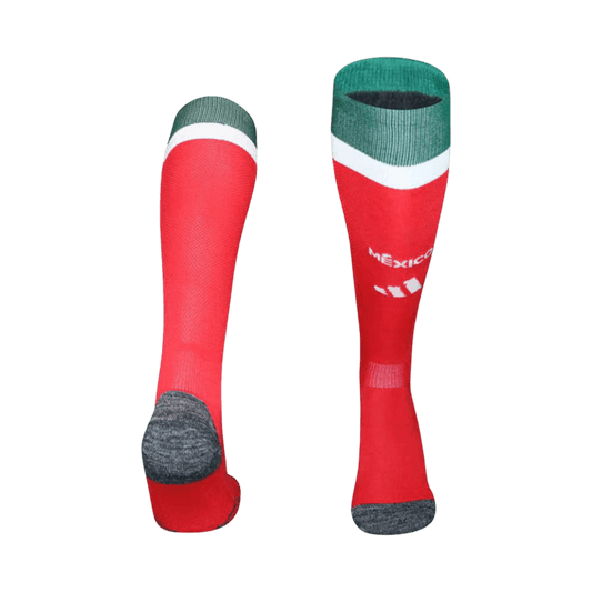 Mexico Mens Home Soccer Socks World Cup 2026 Red [PREMIUM]