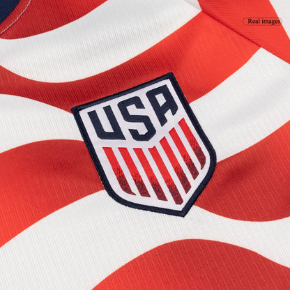 USA Mens Home Soccer Jersey World Cup 2026 Red&White [PREMIUM]