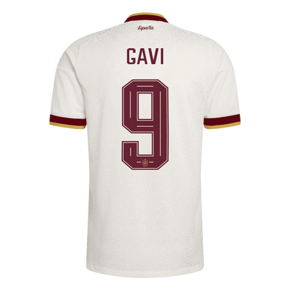 [Champion Edition] Spain Away Soccer Jersey World Cup 2026 – GAVI #9 (Player Version)