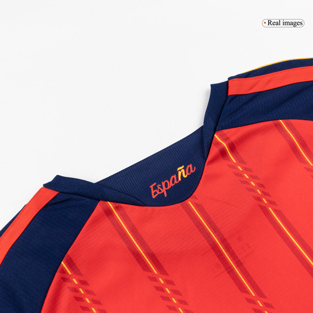 [Champion Edition] Spain Home Soccer Jersey World Cup 2026 – OLMO #10