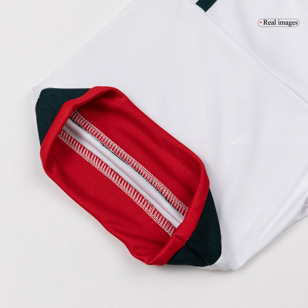 Mexico Mens Away Soccer Jersey World Cup 2026 White