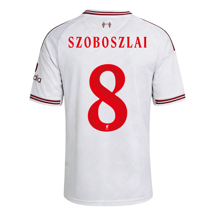 Liverpool Away Soccer Jersey 2026/27 – SZOBOSZLAI #8 – UCL