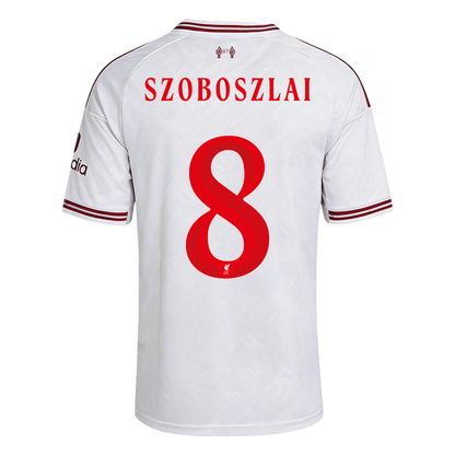 Liverpool Away Soccer Jersey 2026/27 – SZOBOSZLAI #8 – UCL
