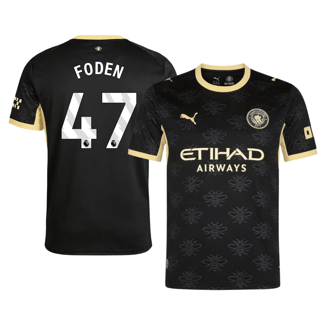 Manchester City Away Soccer Jersey 2026/27 – FODEN #47